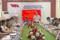 Ban chỉ đạo các kỳ thi cấp tỉnh kiểm tra công tác chuẩn bị Kỳ thi Tốt nghiệp THPT năm 2026