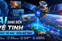 AI đang biến vệ tinh thành 'bộ não' trên quỹ đạo