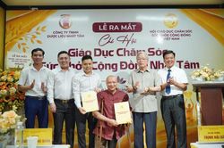 Thành lập Chi hội Giáo dục chăm sóc sức khỏe cộng đồng Nhất Tâm tại Hà Nội