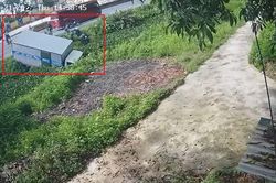 Khoảnh khắc ô tô tải quay đầu 'thần tốc', húc văng xe máy xuống mương