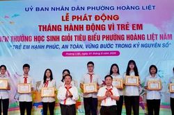 Phường Hoàng Liệt phát động Tháng hành động vì trẻ em năm 2026