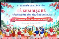 Gia Lâm hướng tới mùa hè an toàn, bổ ích cho trẻ em