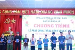 Minh Châu: Nhiều hoạt động ý nghĩa hưởng ứng Tháng hành động vì trẻ em