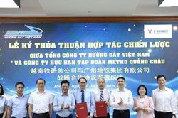 Đường sắt Việt Nam và Metro Quảng Châu ký kết hợp tác chiến lược