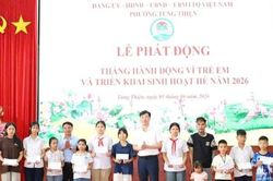 Phường Tùng Thiện: Chung tay tạo môi trường an toàn, lành mạnh cho trẻ em trong kỷ nguyên số