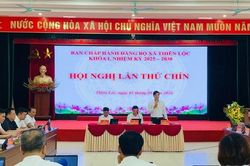 Xã Thiên Lộc tập trung thực hiện mục tiêu tăng trưởng hai con số