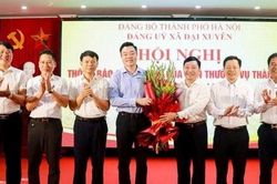 Đồng chí Đào Việt Long giữ chức Bí thư Đảng ủy xã Đại Xuyên
