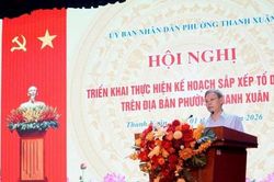 Phường Thanh Xuân triển khai sắp xếp tổ dân phố, nâng cao hiệu quả quản lý ở cơ sở