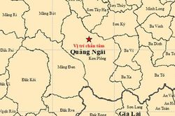Lại xảy ra động đất tại 'điểm nóng' Kon Plông ở Quảng Ngãi