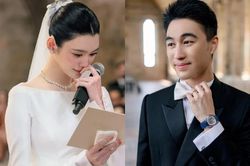 Hề Mộng Dao - Hà Du Quân khảo sát lâu đài tổ chức hôn lễ từ 1 năm trước?