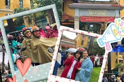 Đội mưa chờ con, phụ huynh cùng các sĩ tử 2K11 khép lại mùa thi vào lớp 10