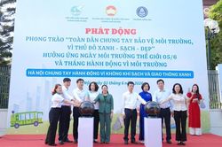 Hà Nội phát động phong trào thi đua 'Toàn dân chung tay bảo vệ môi trường, vì Thủ đô xanh – sạch – đẹp'