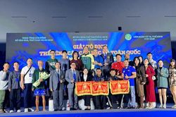 TP.HCM nhất toàn đoàn giải thể hình toàn quốc 2026