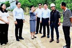 Hỏng đường do thi công dự án trọng điểm ở Long Thành