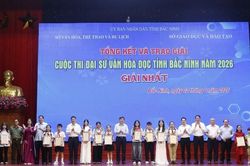 Bắc Ninh khen thưởng các Đại sứ Văn hóa đọc tiêu biểu năm 2026