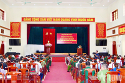 Thái Nguyên: Giao nhiệm vụ diễn tập tác chiến trong khu vực phòng thủ cho các xã, phường