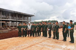 Quân đoàn 34: Hỗ trợ xây dựng trường nội trú liên cấp tại hai xã biên giới tỉnh Gia Lai