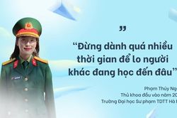 Thủ khoa 2025 chia sẻ bí quyết ôn tổ hợp Văn - Sử - Địa: 'Đừng cố học thuộc hết mọi thứ trong những ngày cuối'