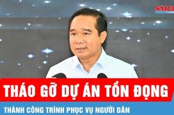 Tháo gỡ dự án tồn đọng thành công trình phục vụ người dân