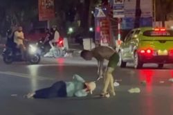 Bắt đối tượng tấn công một phụ nữ, gây thương tích cả công an phường