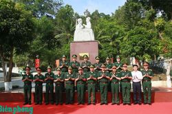 Thượng tướng Trương Thiên Tô kiểm tra, nắm tình hình hoạt động công tác Đảng, công tác chính trị tại Bộ đội Biên phòng tỉnh Lạng Sơn