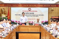 Phản biện xã hội đối với dự thảo Luật Phổ biến, giáo dục pháp luật (sửa đổi)