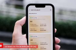 Từ 8/6, nhận chứng nhận đăng ký xe điện tử qua VNeID, VNeTraffic