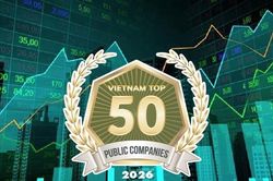 Top 50 Công ty Đại chúng uy tín và hiệu quả năm 2026