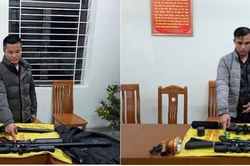 Đề nghị truy tố 2 đối tượng tàng trữ, sử dụng trái phép vũ khí quân dụng