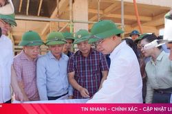 Đẩy nhanh tiến độ các công trình trường học nội trú liên cấp vùng biên Hà Tĩnh
