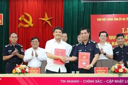 Ban Nội chính Tỉnh ủy và Chi cục Hải quan Khu vực XI ký kết quy chế phối hợp công tác
