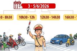 Hà Nội phân luồng giao thông phục vụ Đại hội Công đoàn Việt Nam lần thứ XIV