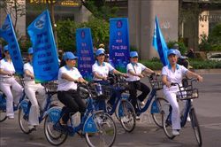 Chung tay h&agrave;nh động v&igrave; kh&ocirc;ng kh&iacute; sạch v&agrave; giao th&ocirc;ng xanh