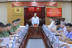 Bí thư Tỉnh ủy Lê Đức Thái: Công an tỉnh Thanh Hóa giữ vững ổn định chính trị, tạo môi trường thuận lợi cho phát triển
