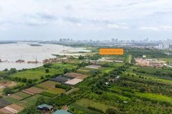 Hiện trạng bãi sông Liên Mạc, Thượng Cát, Phú Thượng dự kiến xây công viên thuộc Trục đại lộ cảnh quan sông Hồng