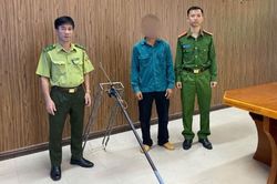 Công an xã Tân Yên xử lý hành vi đánh bắt chim hoang dã trái phép