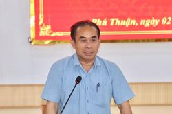 Phó Chủ tịch UBND thành phố Trần Anh Tuấn:Xã Phú Thuận cần rà soát toàn diện nhu cầu đầu tư các trường học