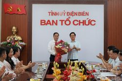 Công bố và trao quyết định về công tác cán bộ