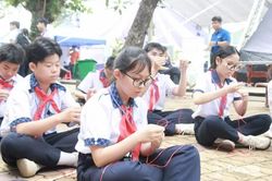 82 cán bộ chỉ huy Đội tham gia Liên hoan Chỉ huy đội giỏi cấp thành phố
