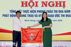 Cụm thi đua số 6 ký kết giao ước thi đua, khen thưởng năm 2026