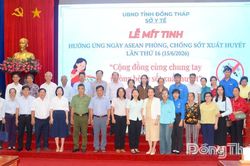 Đồng Tháp chung tay phòng chống sốt xuất huyết