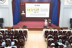 Bệnh viện Đa khoa Khánh Hòa tập huấn an toàn vệ sinh lao động cho cán bộ y tế