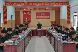 Cụm thi đua số 3, Bộ Chỉ huy Quân sự tỉnh sơ kết phong trào thi đua Quyết thắng 6 tháng đầu năm 2026