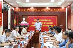 Đồng chí Phó Bí thư Tỉnh ủy làm việc với Ban Nội chính Tỉnh ủy