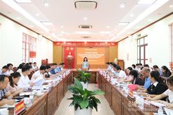 Tổ Công tác số 4 làm việc với các xã thuộc khu vực Lộc Bình cũ