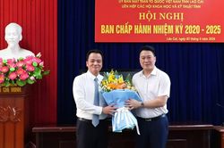 Đồng chí Giàng Quốc Hưng được bầu giữ chức Chủ tịch Liên hiệp các Hội Khoa học và Kỹ thuật tỉnh