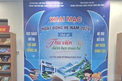 Sôi nổi các hoạt động hè dành cho thiếu nhi tại Thư viện tỉnh Lào Cai