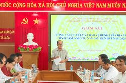 HĐND tỉnh Lâm Đồng giám sát công tác bảo vệ rừng tại Công ty Lâm nghiệp Bình Thuận