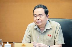 Chủ tịch Quốc hội Trần Thanh Mẫn chủ trì họp giao ban lãnh đạo Quốc hội tháng 5/2026