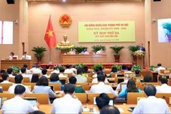 Khai mạc kỳ họp thứ 3 HĐND thành phố Hà Nội
